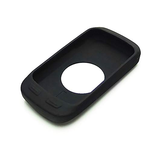 subtel® Tapa Trasera Compatible con Garmin Edge 1000 / Approach G8 Silicone Funda Protectora Case Cover Etui Sleeve Negro