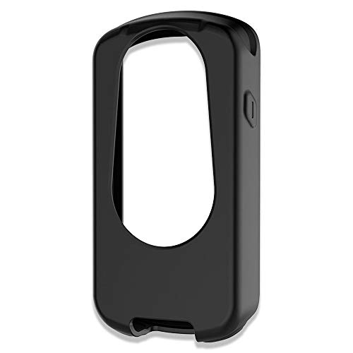 subtel® Tapa Trasera Compatible con Garmin Edge 1030 / Edge 1030 Plus Silicone Funda Protectora Case Cover Etui Sleeve Negro