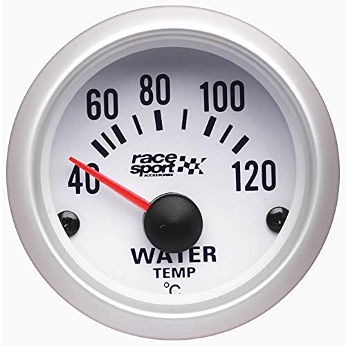 Sumex Gaug504 - Termómetro Temperatura Agua"Race Sport", Diámetro 52 mm, 12V