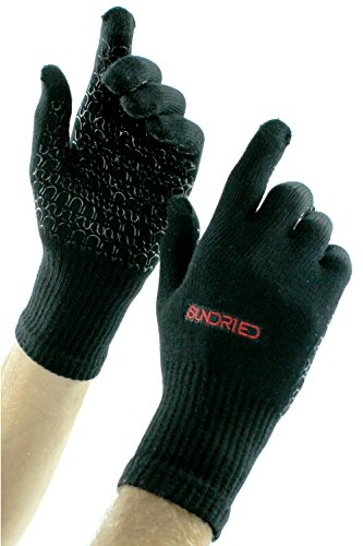 SUNDRIED Ciclo del deporte Running guantes del tacto de la tecnología de la pantalla transpirable bambú antideslizante del gel de silicona