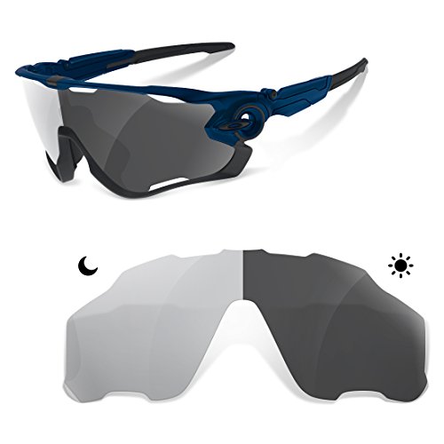 sunglasses restorer Basic Lentes de Recambio Fotocromático Gris para Oakley Jawbreaker