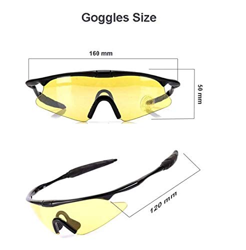 sunglasses restorer Gafas de Ciclismo con Cristal Gris Polarizado, Modelo Adeje