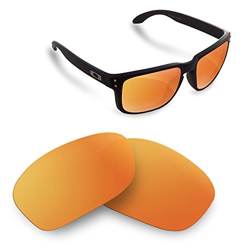sunglasses restorer Lentes de Recambio para Oakley Holbrook, Fire Iridium Polarizadas