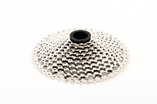 SunRace Csms8 Piñón Cassette, Deportes y Aire Libre, Plata, Talla única