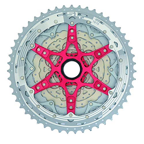 SunRace CSMZ903 11-51T 12 Speed Wide Ratio Cassette, Silver, ST1910