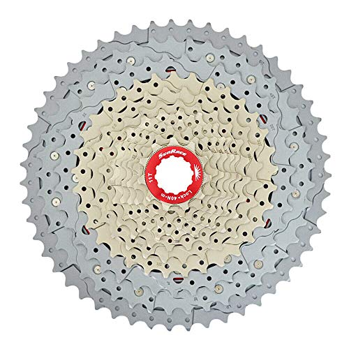 SunRace CSMZ903 11-51T 12 Speed Wide Ratio Cassette, Silver, ST1910