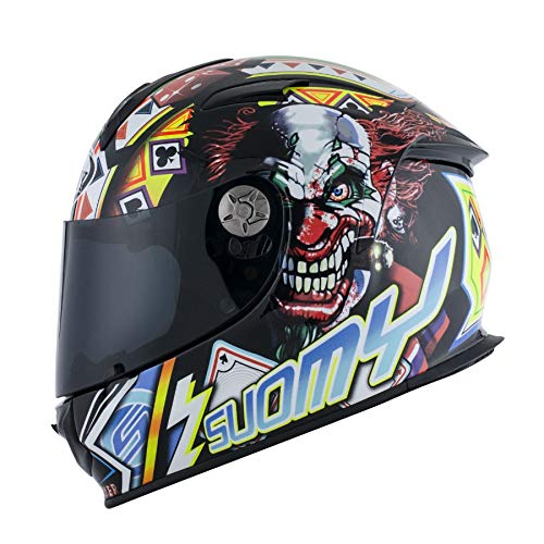 SUOMY GUNWIND - Casco para Bici, Multicolor (Black/Yellow), M (54-58)