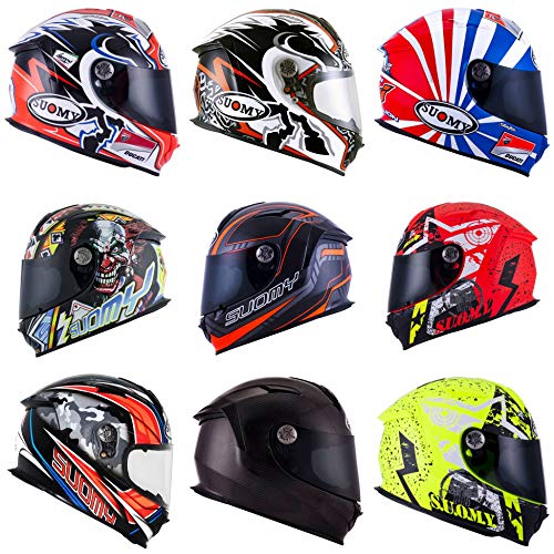 SUOMY GUNWIND - Casco para Bici, Multicolor (Black/Yellow), M (54-58)