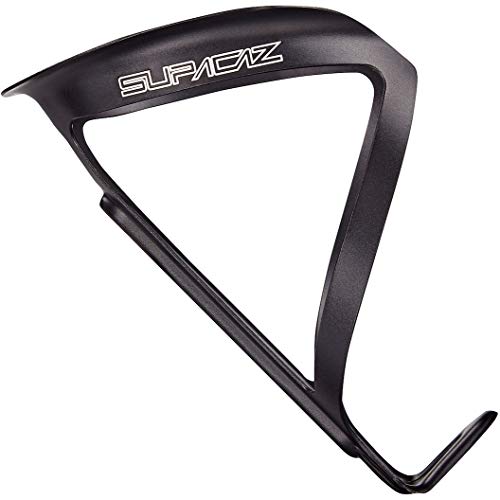 Supacaz Negro, Portabidón Fly Cage ano, 18gr, Unisex Adulto, Talla única