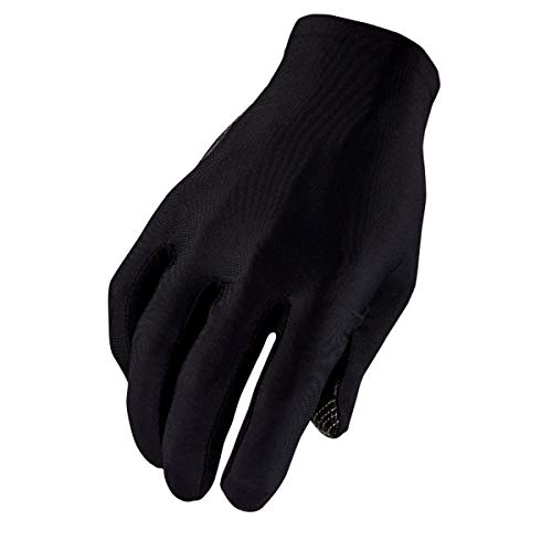 Supacaz SupaG - Guantes de ciclismo (dedos completos), color negro, Talla L