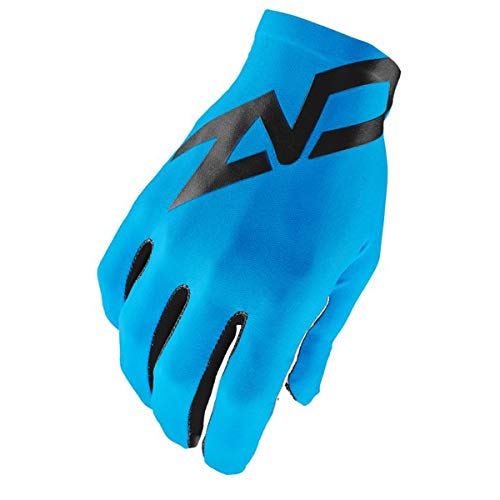 Supacaz Supag Guantes, Negro/Azul Neón, XL Unisex-Adult