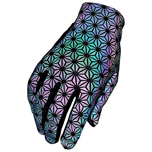 Supacaz SUPAG Long Glove-Oil Slick-L, Unisex Adulto, Multibrillo, Estandar