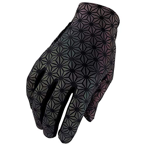 Supacaz SUPAG Long Glove-Oil Slick-L, Unisex Adulto, Multibrillo, Estandar