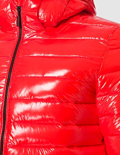 Superdry A4-Padded Chaqueta, Cherry Tomato, L para Hombre
