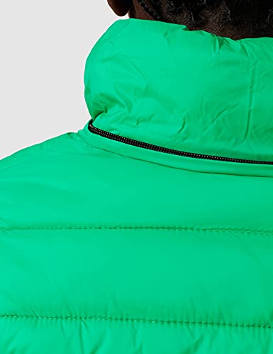 Superdry Chaqueta clásica Fuji Puffer, Verde Vivo, M para Mujer