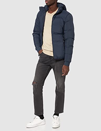 Superdry Expedition Down-Cortavientos Chaqueta, Eclipse Navy, L para Hombre