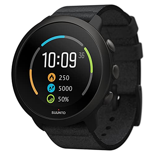 Suunto 3 Reloj deportivo GPS con medición dle ritmo cardiaco en la muñeca, Seguimiento 24/7 de actividad física y recuperación