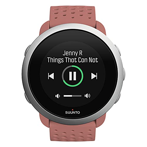 Suunto 3 Reloj deportivo GPS con medición dle ritmo cardiaco en la muñeca, Seguimiento 24/7 de actividad física y recuperación