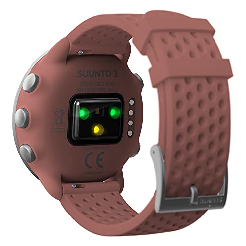 Suunto 3 Reloj deportivo GPS con medición dle ritmo cardiaco en la muñeca, Seguimiento 24/7 de actividad física y recuperación