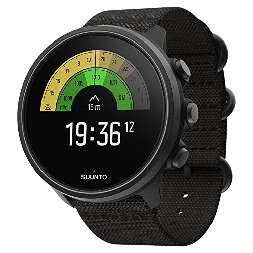 Suunto 9 Baro Reloj deportivo GPS con batería de larga duración y medición de frecuencia cardiaca en la muñeca