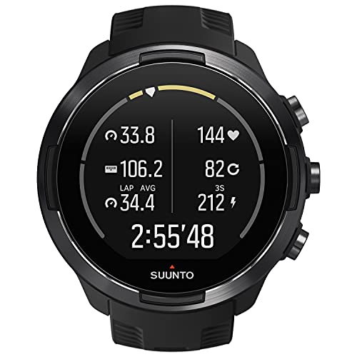 Suunto 9 Baro Reloj deportivo GPS con batería de larga duración y medición de frecuencia cardiaca en la muñeca