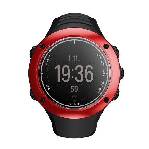 Suunto Ambit2 S HR Red Reloj con GPS Integrado, Unisex, Negro/Rojo, Talla Única