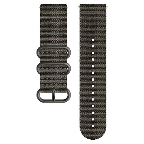 Suunto Traverse Alpha Foliage Textile Strap Correa de Silicona, Unisex, Verde (Follaje), Talla Única