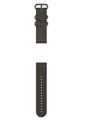 Suunto Traverse Alpha Foliage Textile Strap Correa de Silicona, Unisex, Verde (Follaje), Talla Única