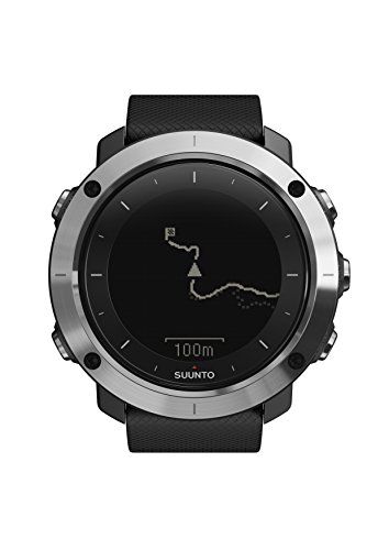 Suunto TRAVERSE Black, Reloj GPS outdoor para excursionismo y senderismo, Hasta 100 h de batería, Sumergible, Negro, SS021843000