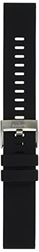 Suunto Traverse Black Silicone Strap Correa, Unisex, Negro, Talla Única