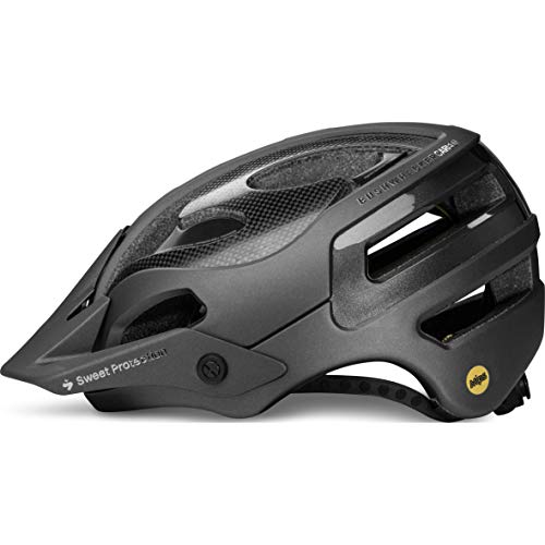 Sweet Protection Bushwhacker II Carbon MIPS Helmet Casco, Unisex, Negro Mate metálico, Small