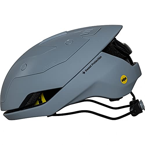 Sweet Protection Falconer II Aero MIPS Helmet Casco, Unisex, Color Gris Mate, Medium