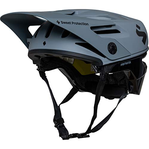 Sweet Protection Falconer II MIPS Helmet Casco, Unisex, Color Gris Mate, Medium