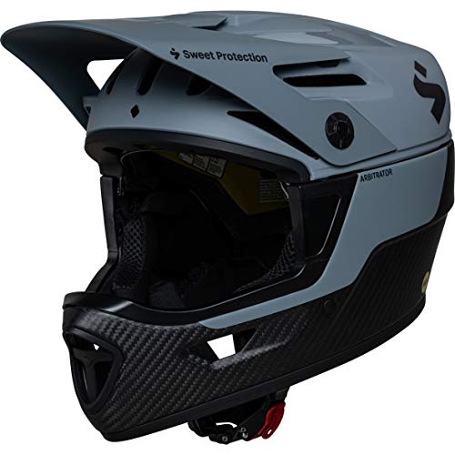 Sweet Protection Falconer II MIPS Helmet Casco, Unisex, Color Gris Mate, Medium