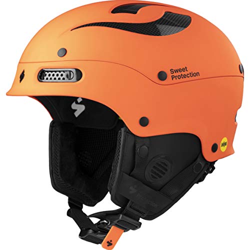 Sweet Protection Trooper II MIPS Helmet Casco, Adulto, Color Naranja Mate, Medium