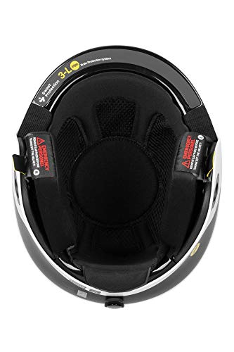 Sweet Protection Volata Helmet Casco, Adulto, Blanco Brillante, Medium