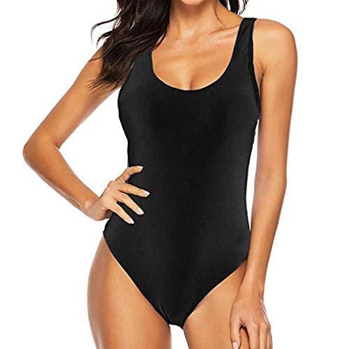 Sweetneed chida yi Bañadores de Mujer Traje de una Pieza con Relleno Bañador Push up Ropa de Baño Cintura Alta Size Gradiente de Color Cruz Atrás Slim Fit Cuerpo Atractivo Bañera Bikini…