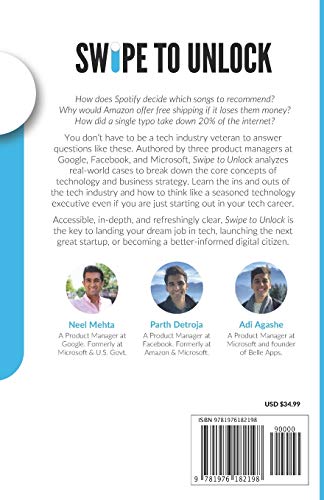 Swipe to Unlock: The Primer on Technology and Business Strategy (Fast Forward Your Product Career: The Two Books Required to Land Any PM Job)