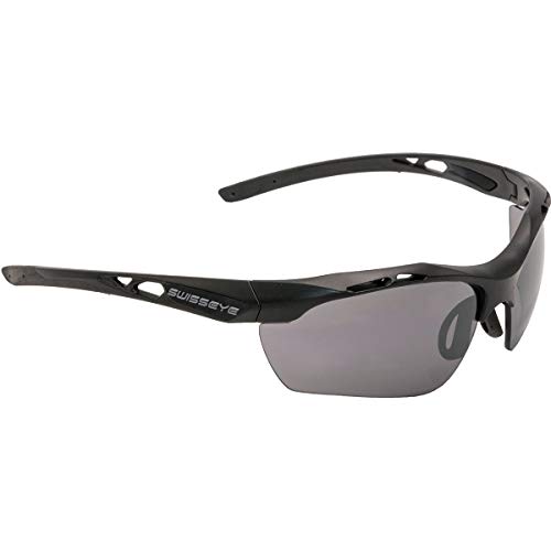 Swiss Eye Nucleo - Gafas de ciclismo, color negro mate y negro