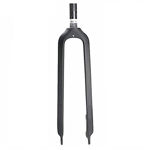 SXCXYG Horquilla MTB Matte 3K Fibra de Carbono Mountain Bike Fork 1-1/8"Freno de Disco rígido MTB Tenedores de Bicicleta 26/27.5 / 29er Tubo Recto 28.6mm Suspension Bicicleta (Color : 27.5ER)