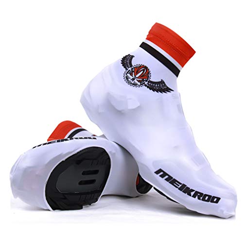 SXFJF Cubiertas para Zapatos De Bicicleta De Verano Botines, Calcetines De Cubierta para Bicicleta De Carretera Unisex Cubrezapatillas De Ciclismo Impermeable A Prueba De Vient,M