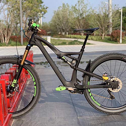 SXMXO Cuadro De Bicicleta De Montaña De Viaje Cruzado Am/XC/FR/Enduro De 27, 5 Pulgadas para Bicicleta BB92 De 148Mm X 12Mm MTB De Fibra De Carbono Mate,17.5inch