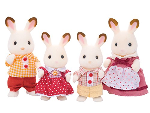 Sylvanian Families - 4150 - Familia Conejo Chocolate