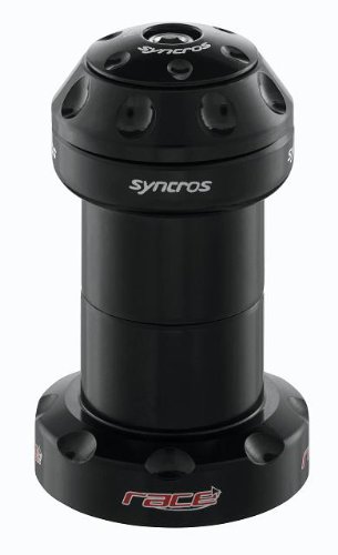 Syncros Dirección de Bicicleta, Steuersatz FR1 Cromoly, Black Chrome, Negro, Talla Única