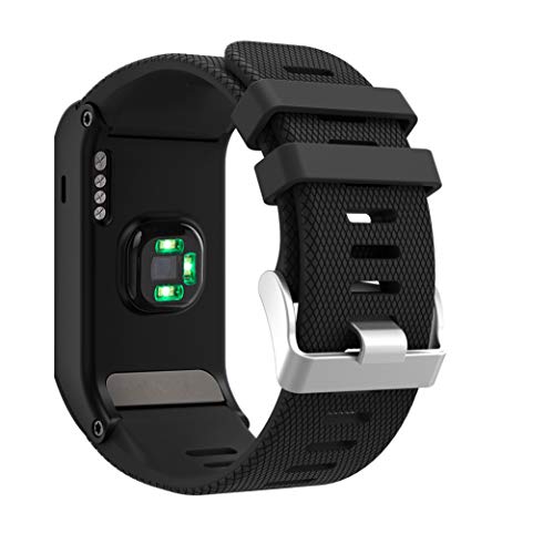 Syxinn Compatible con Vivoactive HR Correa de Reloj, Banda de Reemplazo de Silicona Suave Sólo para Vivoactive HR Sports GPS Watch