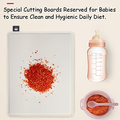 Tabla de cortar doméstica de clasificación cuatro en uno de alta calidad: la tabla de cortar combinada de suplementos alimenticios saludables para bebés, carne/pescado/verduras y frutas/pan.