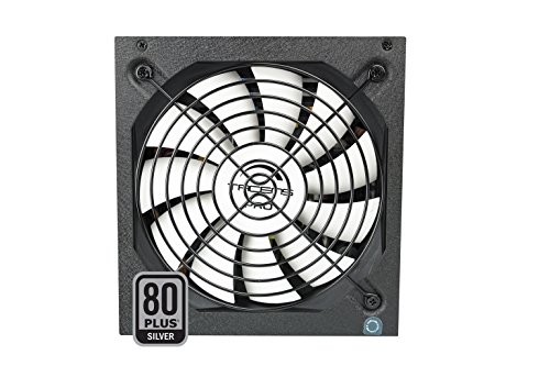 Tacens RADIX VII AG, Fuente PC 600W, ATX, 12dB, PFC Activo, +87% Eficiencia, Negro