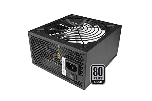 Tacens RADIX VII AG, Fuente PC 600W, ATX, 12dB, PFC Activo, +87% Eficiencia, Negro