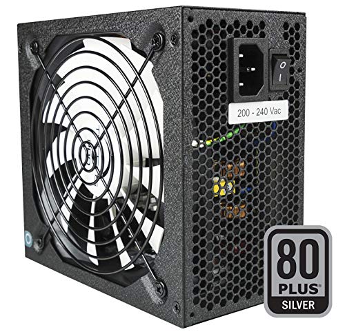 Tacens Radix VII AG, Fuente PC 700W, ATX, 12dB, PFC Activo,80Plus Silver, Negro