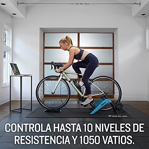 Tacx Boost - Rodillo bicicleta, Adultos Unisex, Azul y Negro